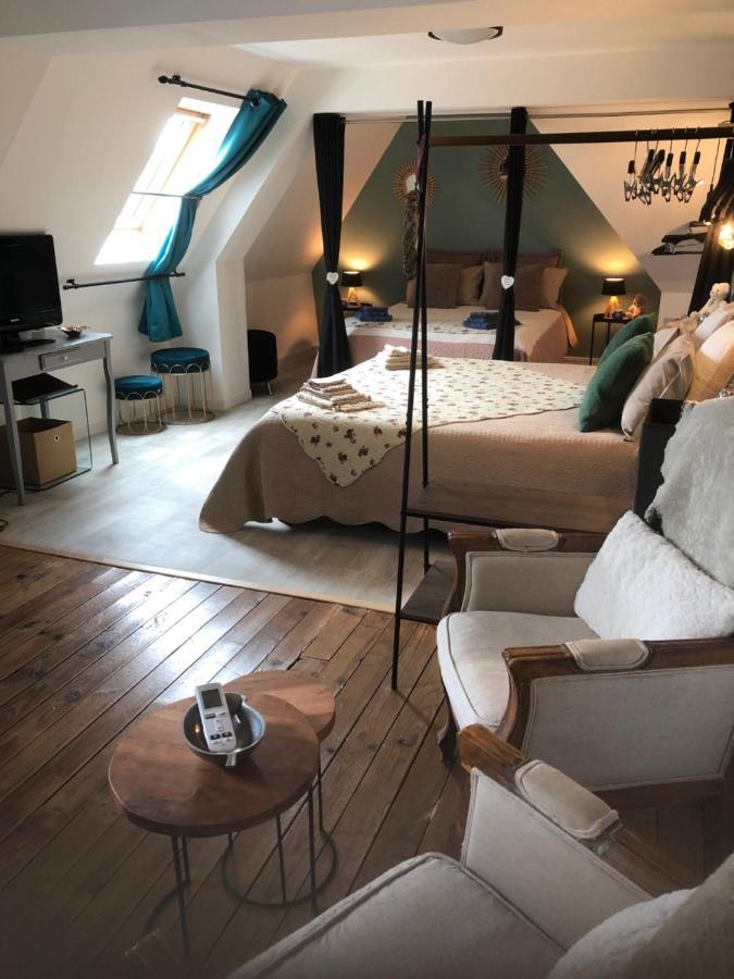 Chambre Studio Familiale La Brandonniere Courson Exteriér fotografie